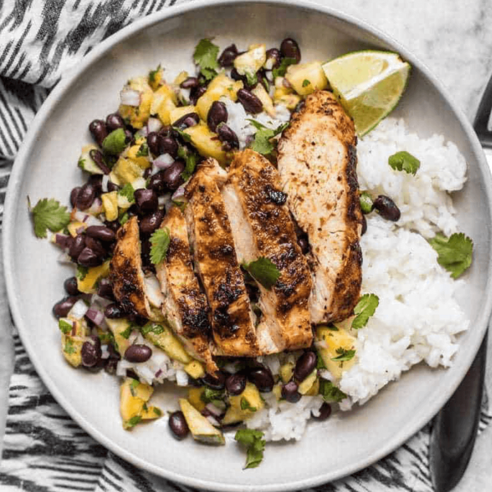 Blackened Mango Chicken