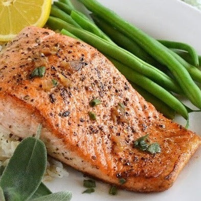 Lemon Garlic Salmon EXTRA PROTEIN
