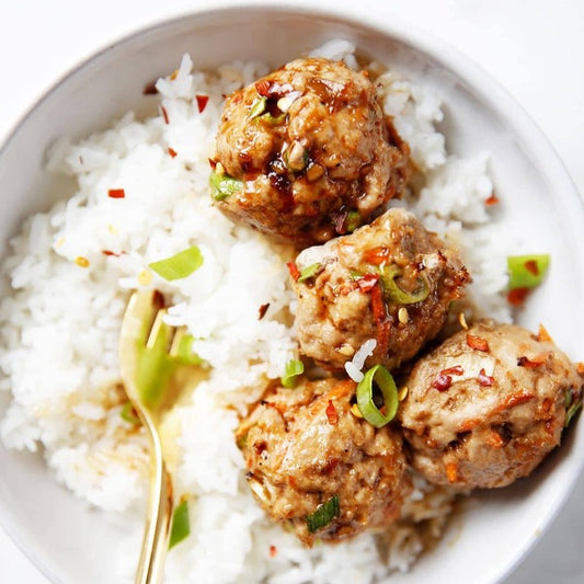 Sweet Chili Turkey Meatballs