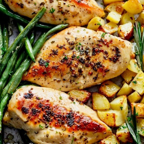 Roasted Garlic Chicken - LOW CARB – Muscle Meals 2 Go